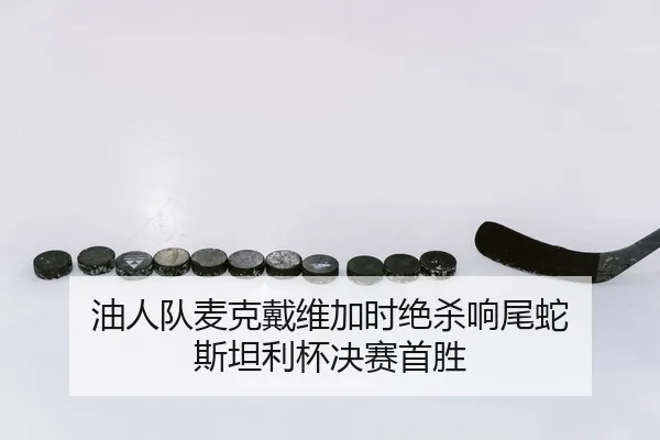 油人队麦克戴维加时绝杀响尾蛇 斯坦利杯决赛首胜